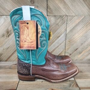 Corral Boots Tyson Durfey Performance Line Western Square Toe Boots Mens Size 13